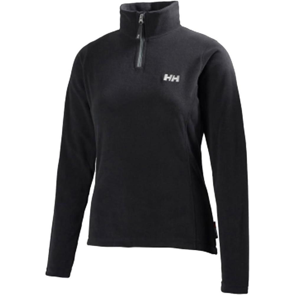 imageHellyHansen 50845 Womens Daybreaker 12 Zip Fleece Pullover Jacket990 Black