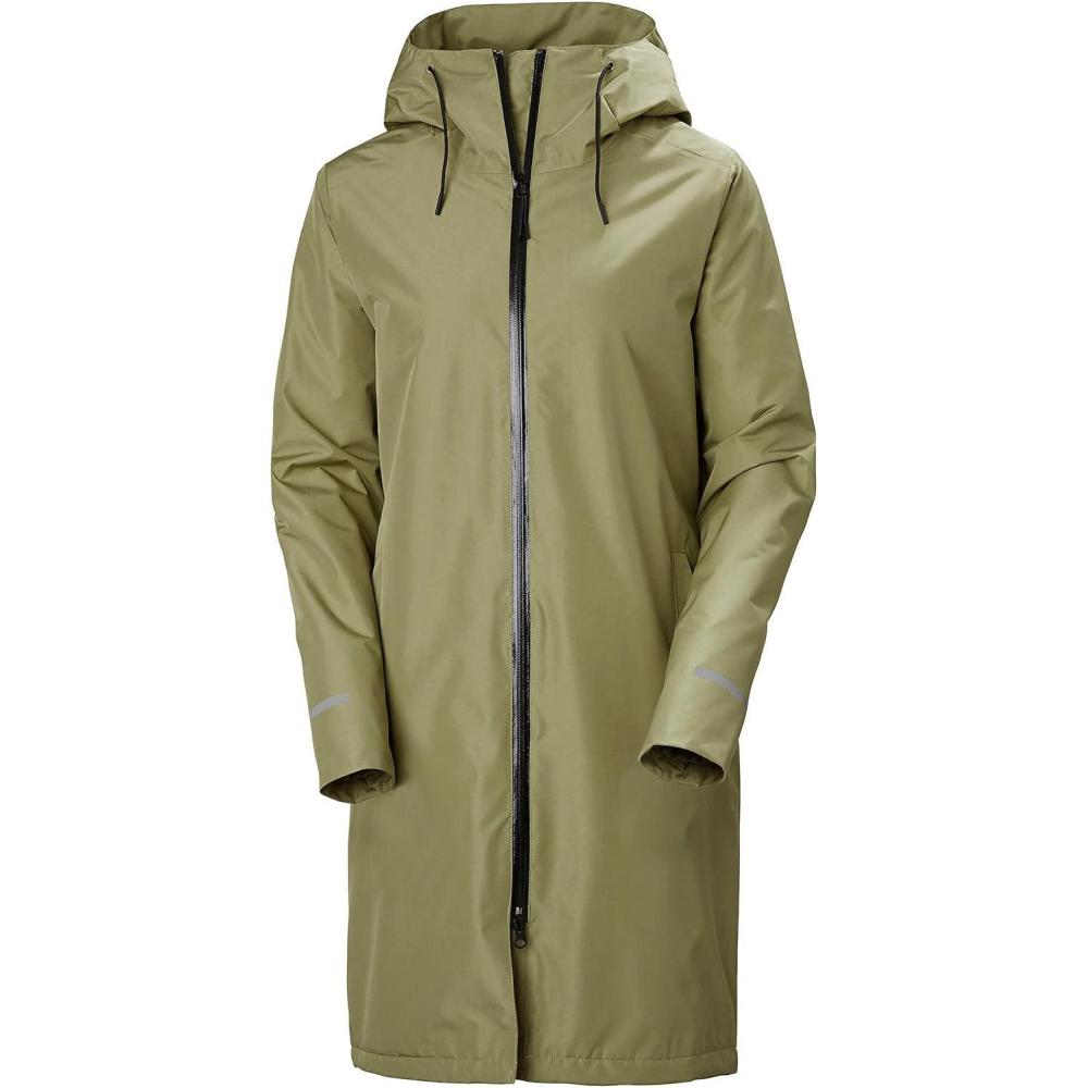 imageHellyHansen Womens Sustainable Mono Material Insulator Coat Multiple Colors444 Sage