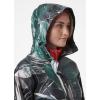 Helly Hansen womens Moss Jacket(436 Midnight Green Esra Print)