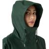 Helly Hansen womens Moss Rain Coat(418 Dark Jungle)