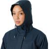 Helly Hansen womens Moss Rain Coat(597 Navy)