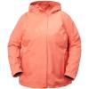 Helly Hansen womens Seven J Plus Jacket(284 Peach Echo)
