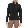 Helly-Hansen 50845 Women’s Daybreaker 1/2 Zip Fleece Pullover Jacket(991 Black)