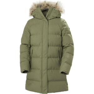 Helly Hansen womens Helly Hansen Women’s Blossom Puffy Parka Jacket(473 Terrain Green)