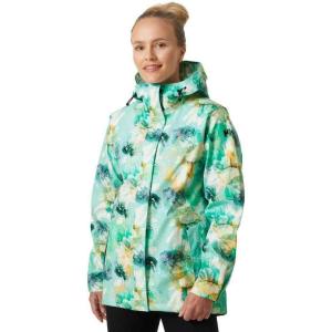 Helly Hansen womens Moss Jacket(406 Jade Esra)