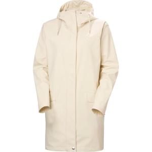 Helly Hansen womens Moss Rain Coat(034 Cream)
