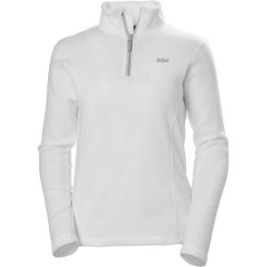 Helly-Hansen 50845 Women’s Daybreaker 1/2 Zip Fleece Pullover Jacket(White)