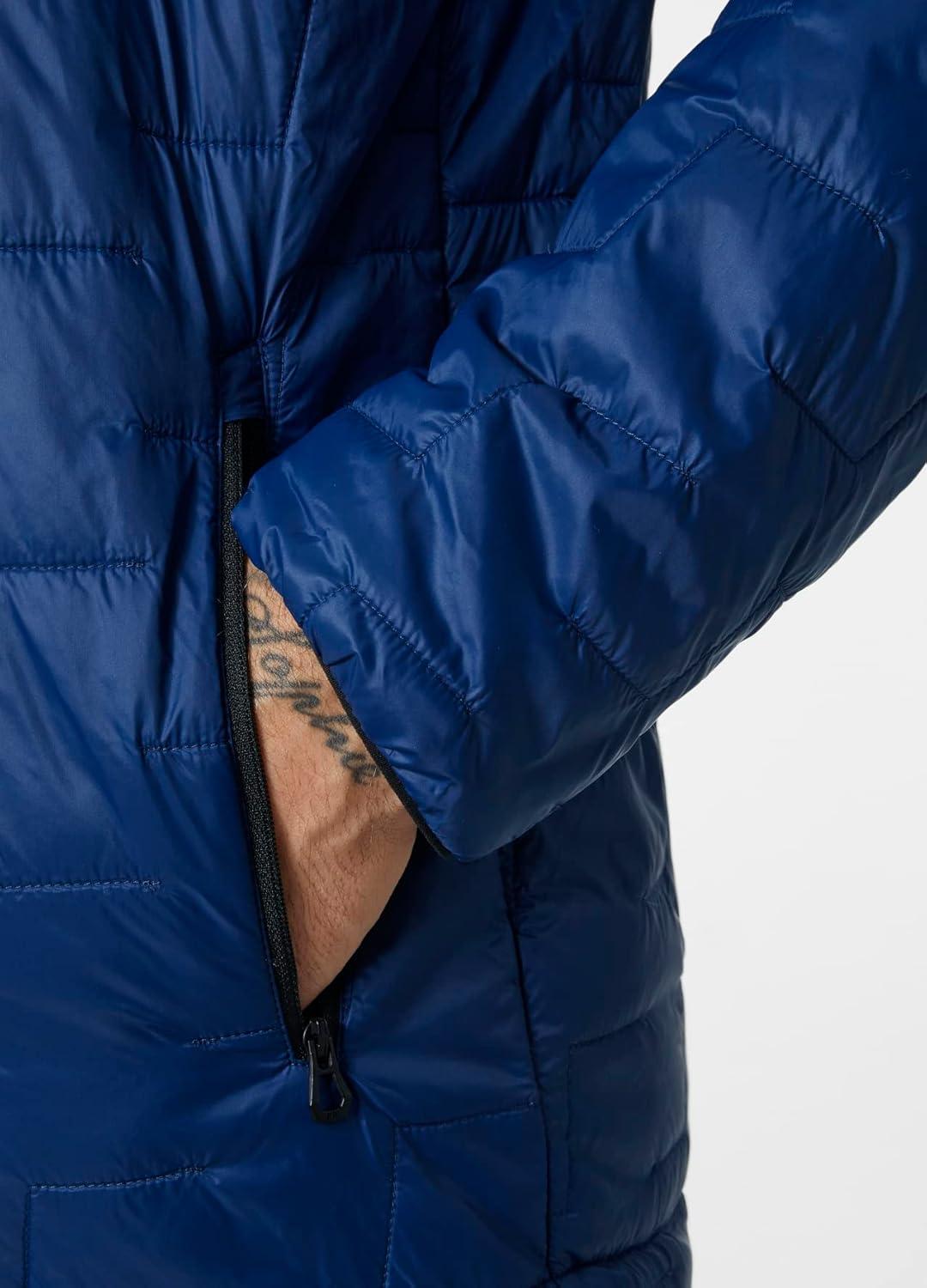 imageHellyHansen Lifaloft Insulator Ski Jacket for Men Lightweight WaterResistant amp Windproof with Handwarmer Pockets584 Ocean