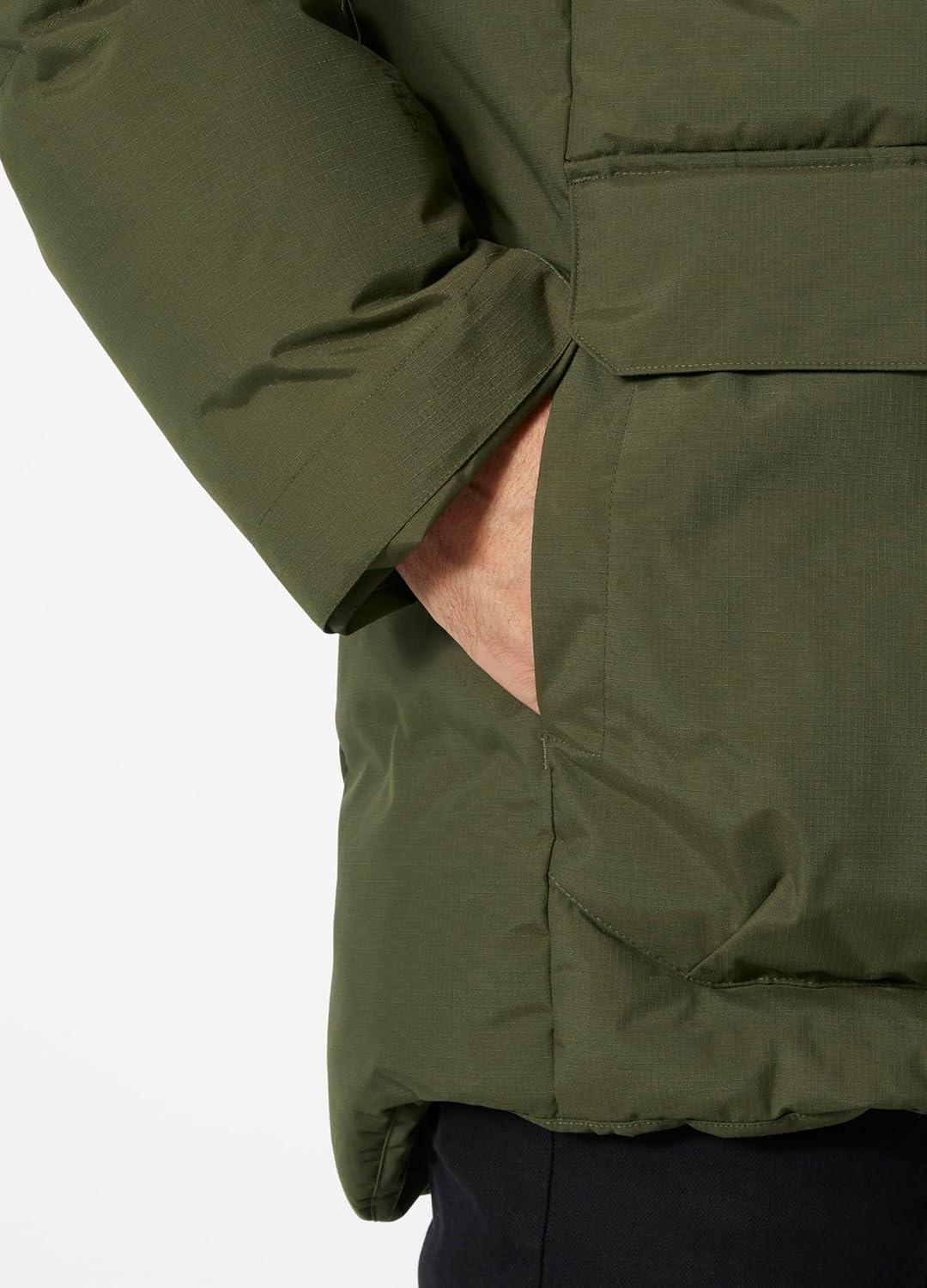 imageHellyHansen Mens Tromsoe Down Jacket431 Utility Green