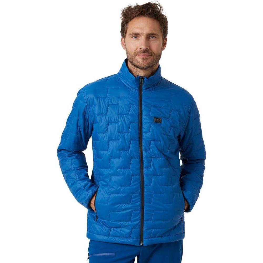 imageHellyHansen Lifaloft Insulator Ski Jacket for Men Lightweight WaterResistant amp Windproof with Handwarmer Pockets606 Deep Fjord