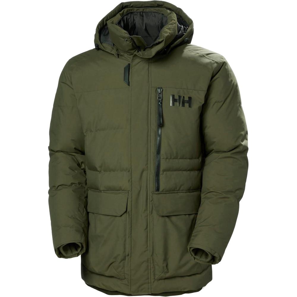 imageHellyHansen Mens Tromsoe Down Jacket431 Utility Green