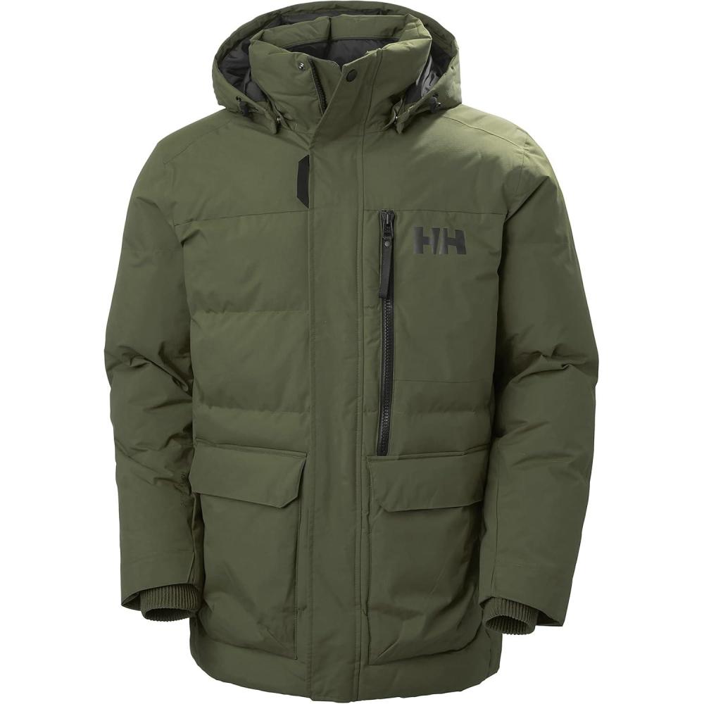 imageHellyHansen Mens Tromsoe Down Jacket473 Terrain Green