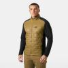 Helly-Hansen Lifaloft Insulator Jacket for Men, Lightweight Coat, Athletic-Shell-Jackets, Water-Resistant, Windproof(718 Sepia/Black)