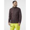 Helly-Hansen Lifaloft Insulator Ski Jacket for Men – Lightweight, Water-Resistant & Windproof with Handwarmer Pockets(674 Bourbon)