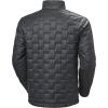 Helly-Hansen Lifaloft Insulator Ski Jacket for Men – Lightweight, Water-Resistant & Windproof with Handwarmer Pockets(984 Slate Matte)