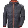 Helly-Hansen Lifaloft Insulator Jacket for Men, Lightweight Coat, Athletic-Shell-Jackets, Water-Resistant, Windproof(983 Slate)