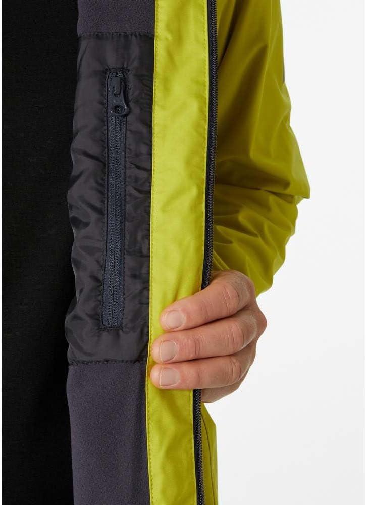 imageHelly Hansen 33874 Mens Crew Hooded Midlayer Jacket452 Bright Moss