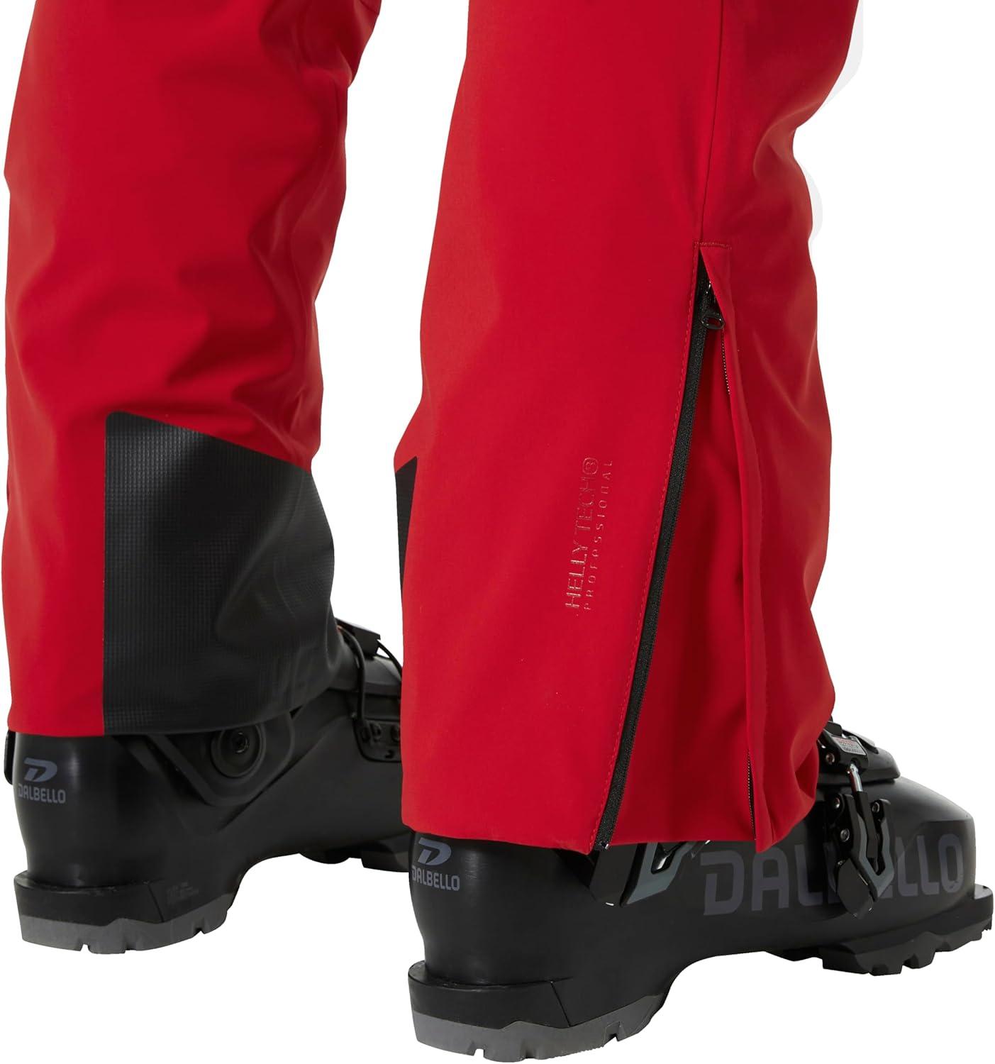 imageHelly Hansen Alpha LIFALOFT Insulated Ski Pant Waterproof Winter Pants for Men Cold Weather Gear Winter Trousers162 Red