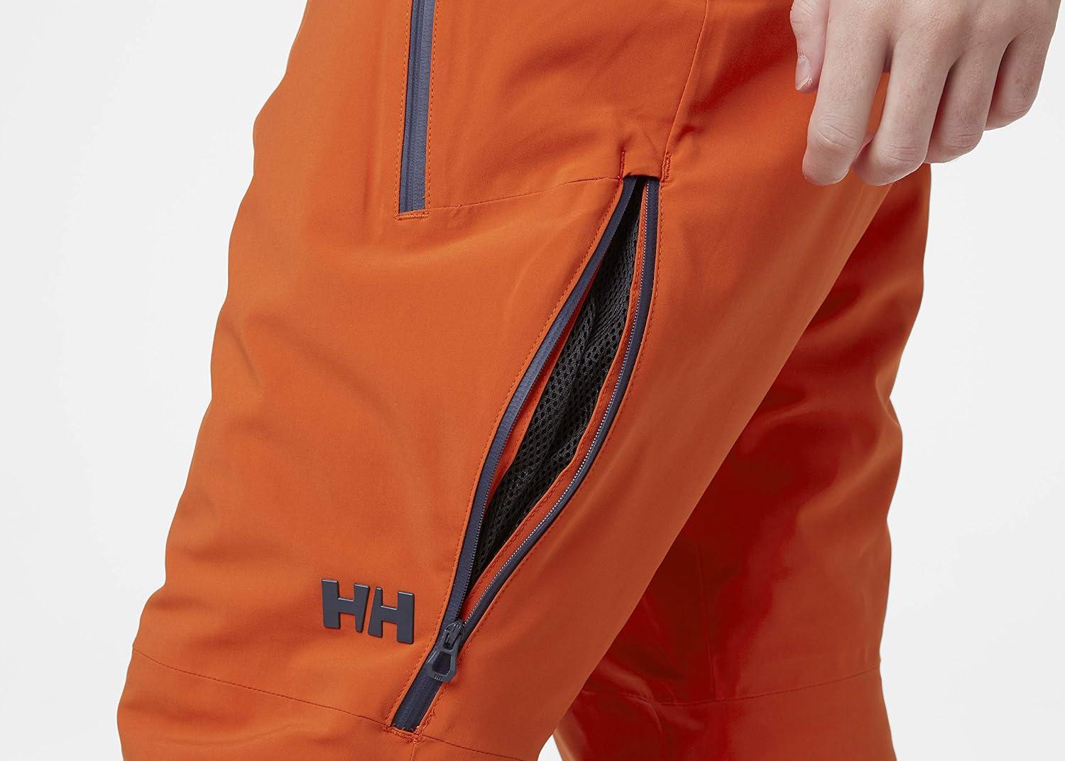 imageHelly Hansen Alpha LIFALOFT Insulated Ski Pant Waterproof Winter Pants for Men Cold Weather Gear Winter Trousers300 Patrol Orange