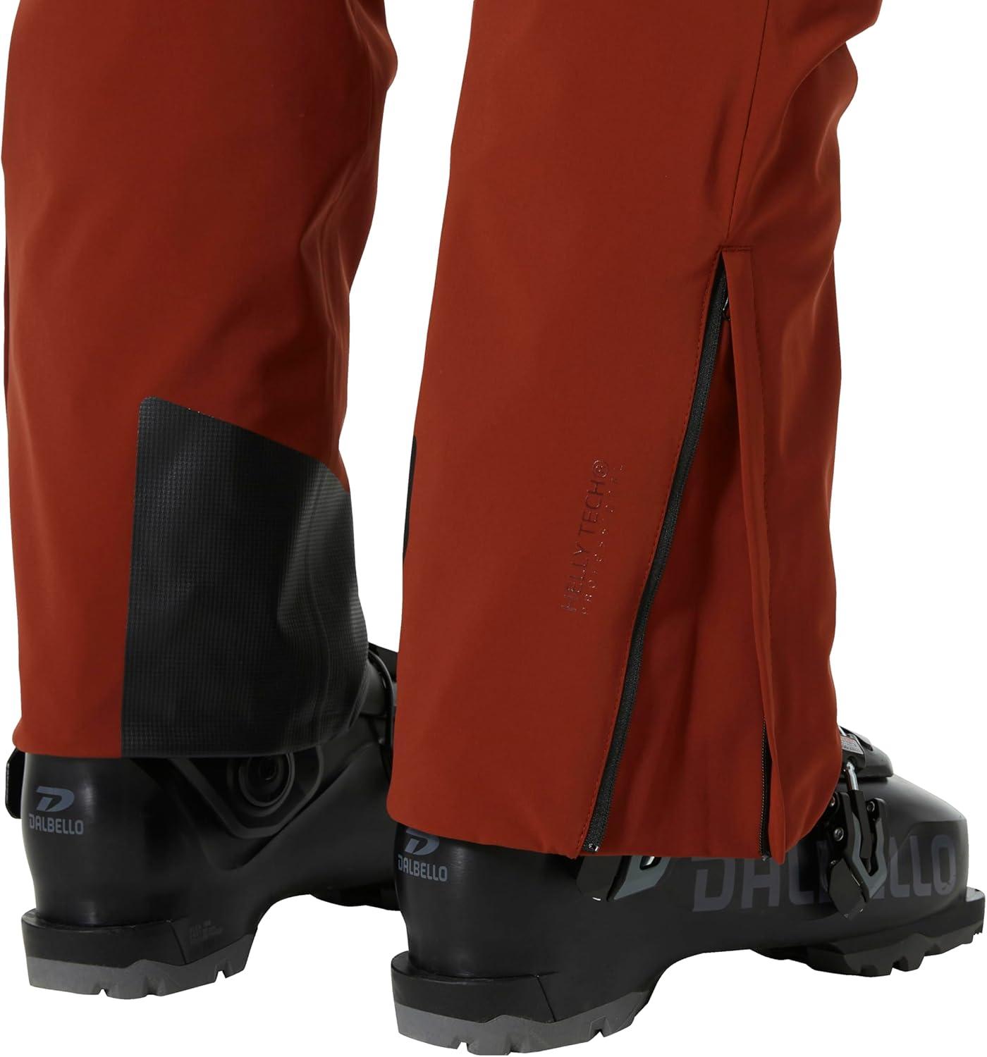 imageHelly Hansen Alpha LIFALOFT Insulated Ski Pant Waterproof Winter Pants for Men Cold Weather Gear Winter Trousers301 Iron Oxide