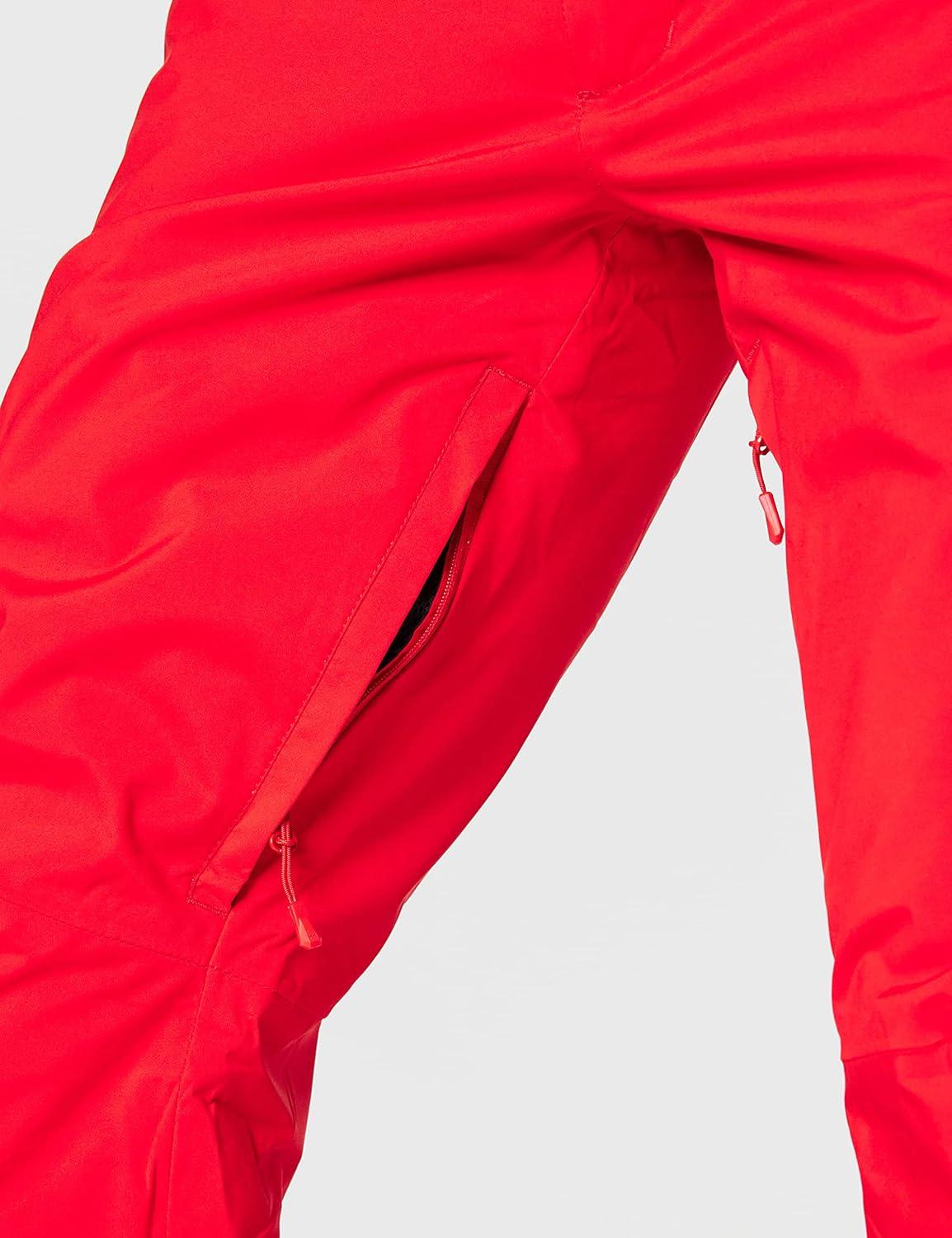 imageHelly Hansen Insulated Ski Pants Waterproof Mens Snow Pants Breathable Cold Weather Gear Insulated Work Trousers222 Alert Red
