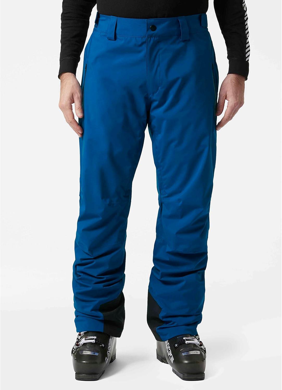 imageHelly Hansen Insulated Ski Pants Waterproof Mens Snow Pants Breathable Cold Weather Gear Insulated Work Trousers606 Deep Fjord
