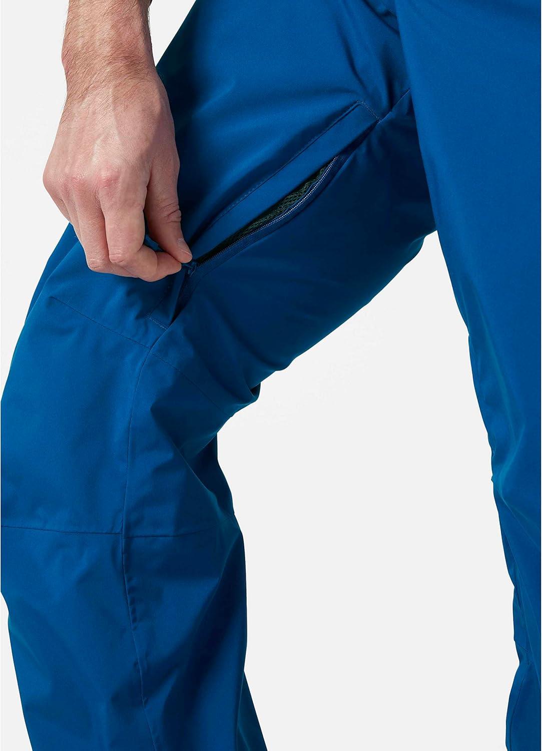 imageHelly Hansen Insulated Ski Pants Waterproof Mens Snow Pants Breathable Cold Weather Gear Insulated Work Trousers606 Deep Fjord