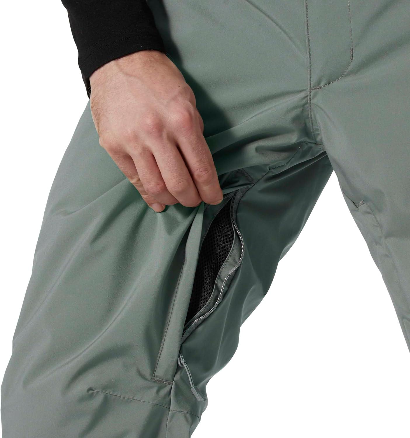 imageHelly Hansen Insulated Ski Pants Waterproof Mens Snow Pants Breathable Cold Weather Gear Insulated Work Trousers876 Concrete