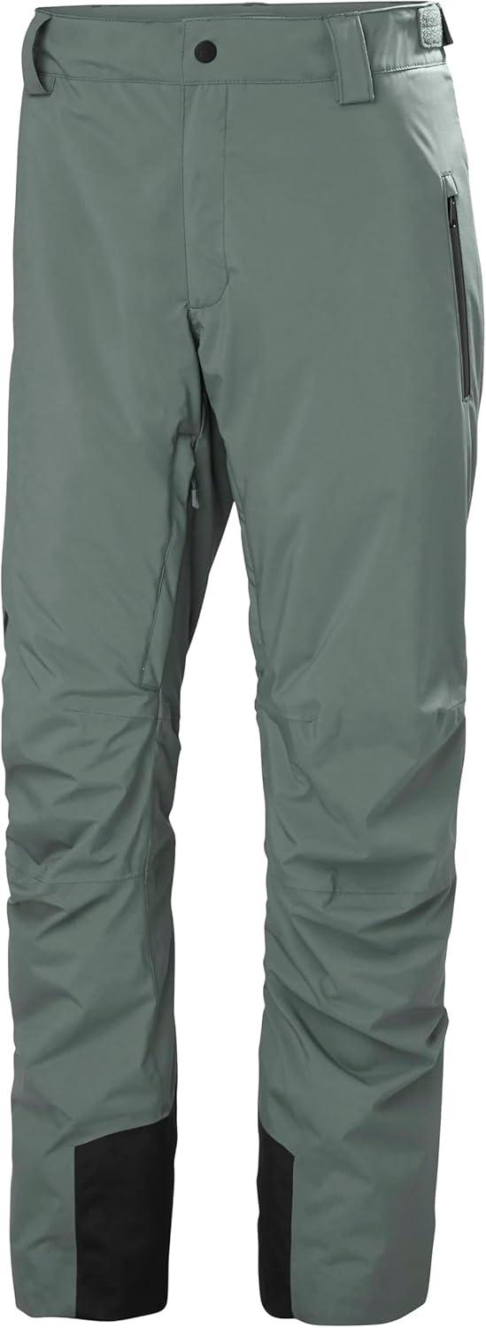 imageHelly Hansen Insulated Ski Pants Waterproof Mens Snow Pants Breathable Cold Weather Gear Insulated Work Trousers876 Concrete