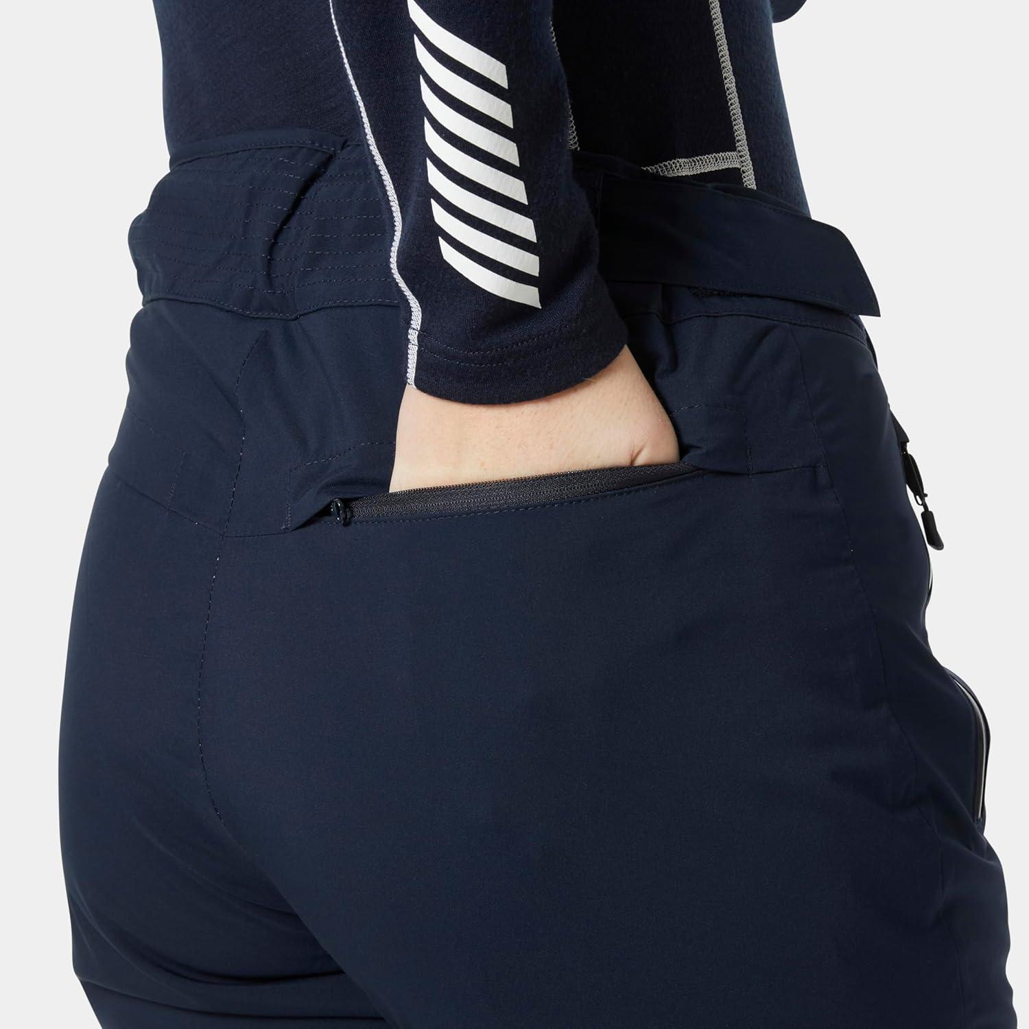 imageHelly Hansen Legendary Insulated Ski Pants for Women Waterproof Windproof Breathable Snow Trousers wPrimaLoft Insulation597 Navy