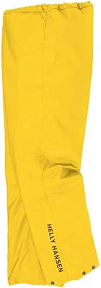 imageHelly Hansen Mandal Waterproof Rain Pants PVCCoated Waterproof Overpants Adjustable Fishing Pants Work Rain Gear310 Light Yellow