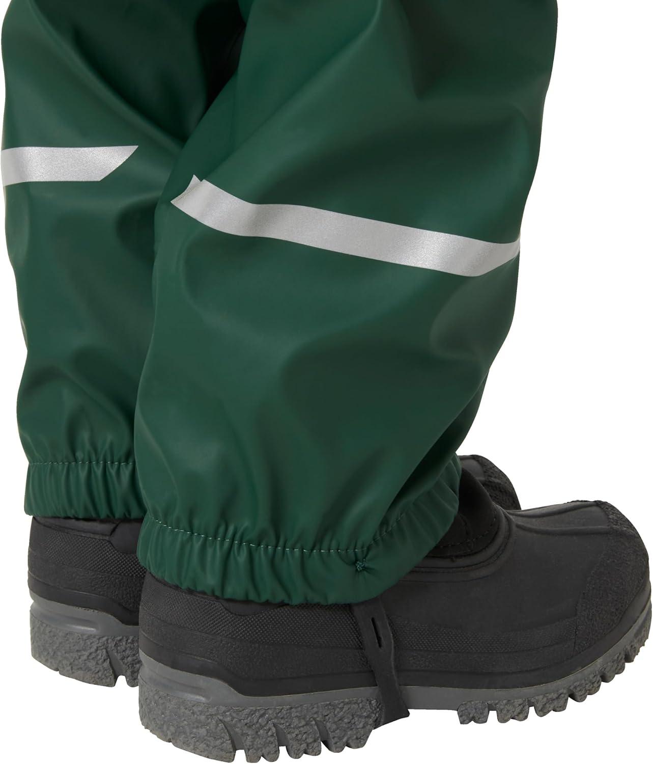 imageHelly Hansen Unisex Kids Bergen 20 Pu Rainset390 Jungle Green