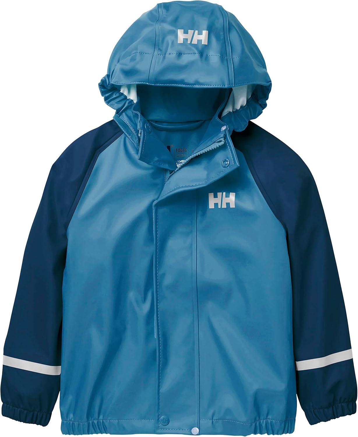 imageHelly Hansen Unisex Kids Bergen 20 Pu Rainset607 Deep Fjord