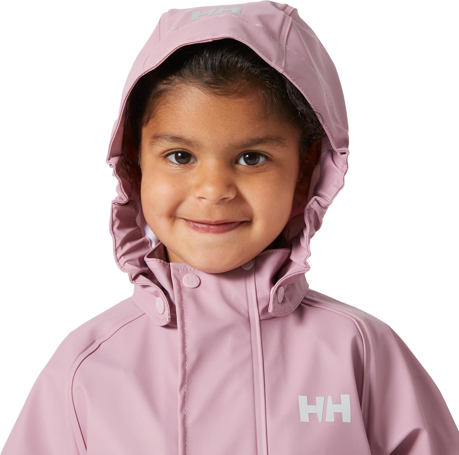imageHelly Hansen Unisex Kids Bergen 20 Pu Rainset676 Purple Clay