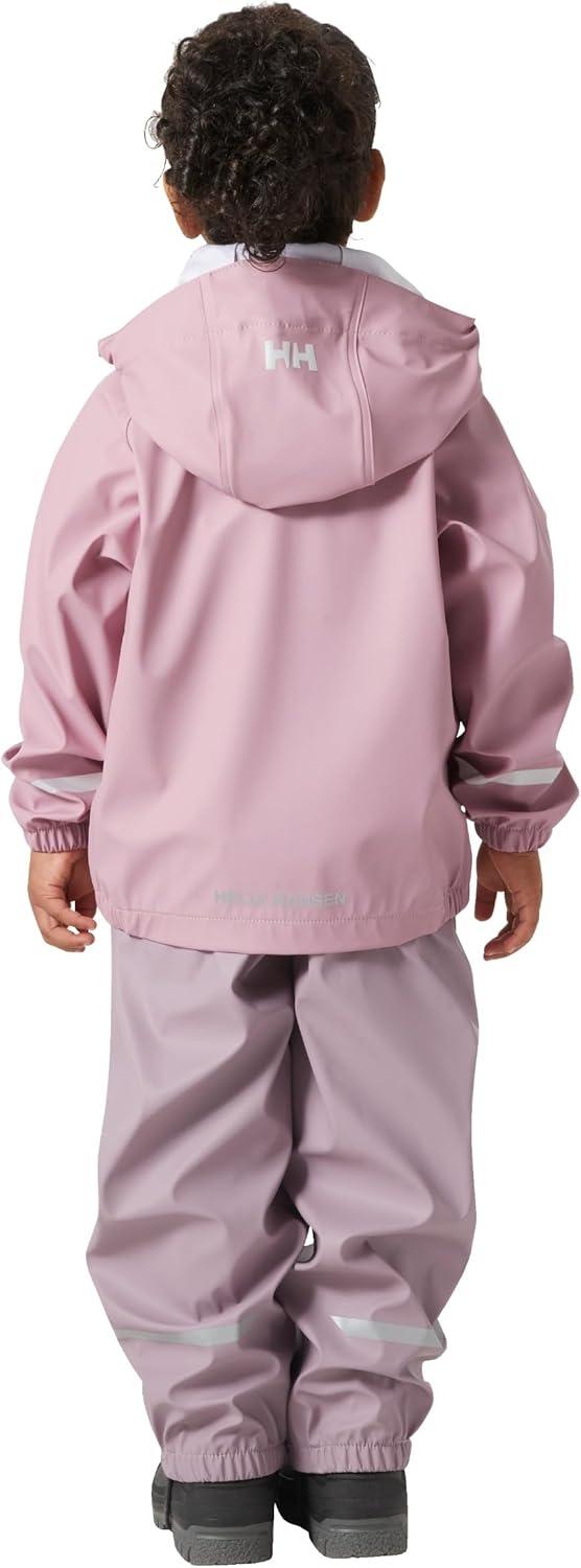 imageHelly Hansen Unisex Kids Bergen 20 Pu Rainset676 Purple Clay