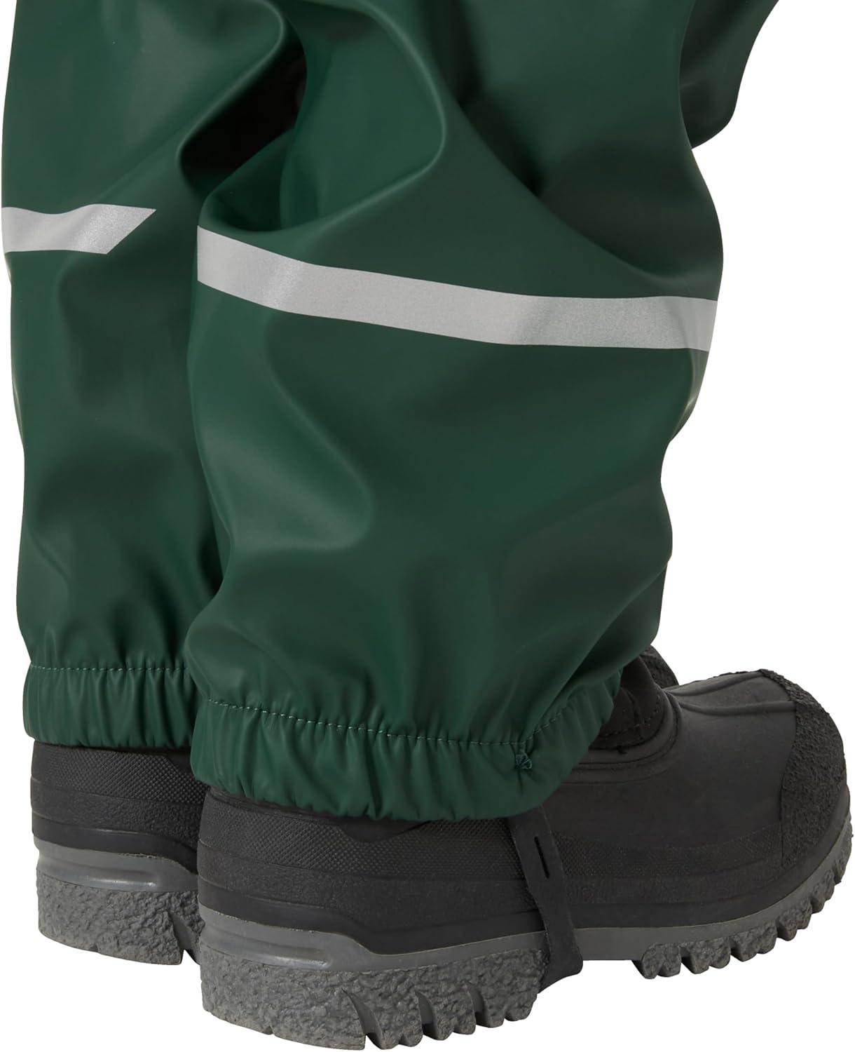 imageHelly Hansen boys Bergen 20 Pu Rainset Aop390 Jungle Green Aop