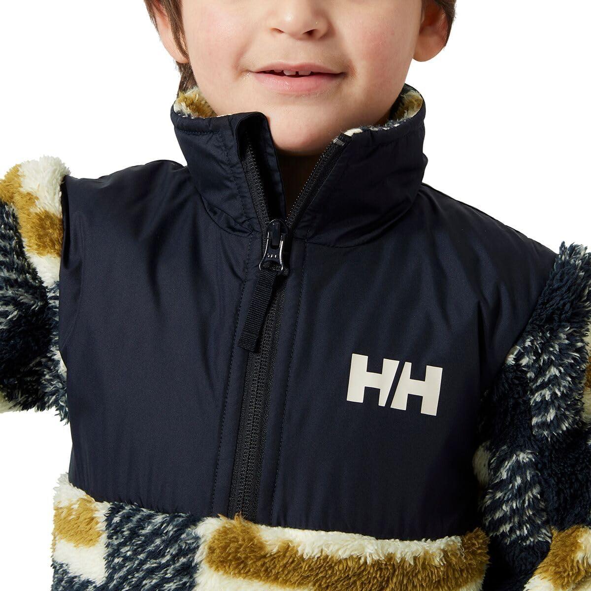 imageHelly Hansen unisexchild Champ 12 Zip Midlayer597 Navy Aop
