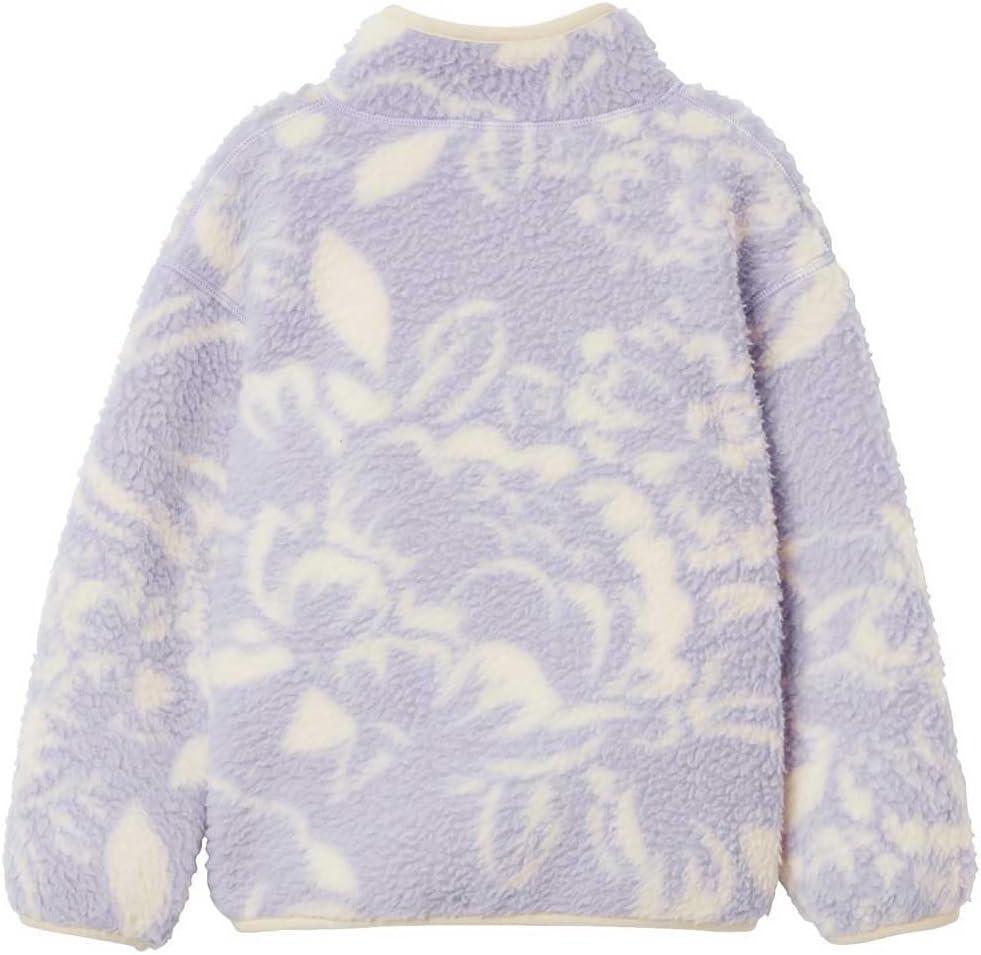 imageHelly Hansen unisexchild Frosty Pile Sweater698 Bright Lavender Peony Aop