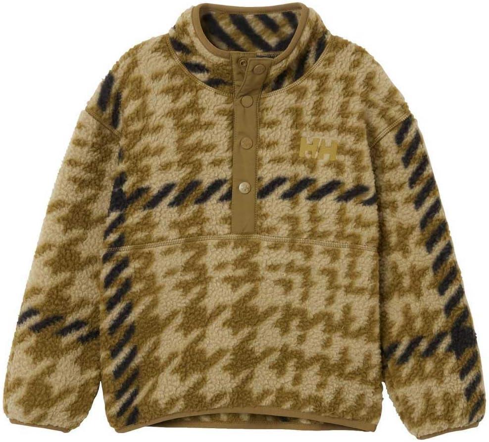 imageHelly Hansen unisexchild Frosty Pile Sweater718 Sepia Broxburn Aop