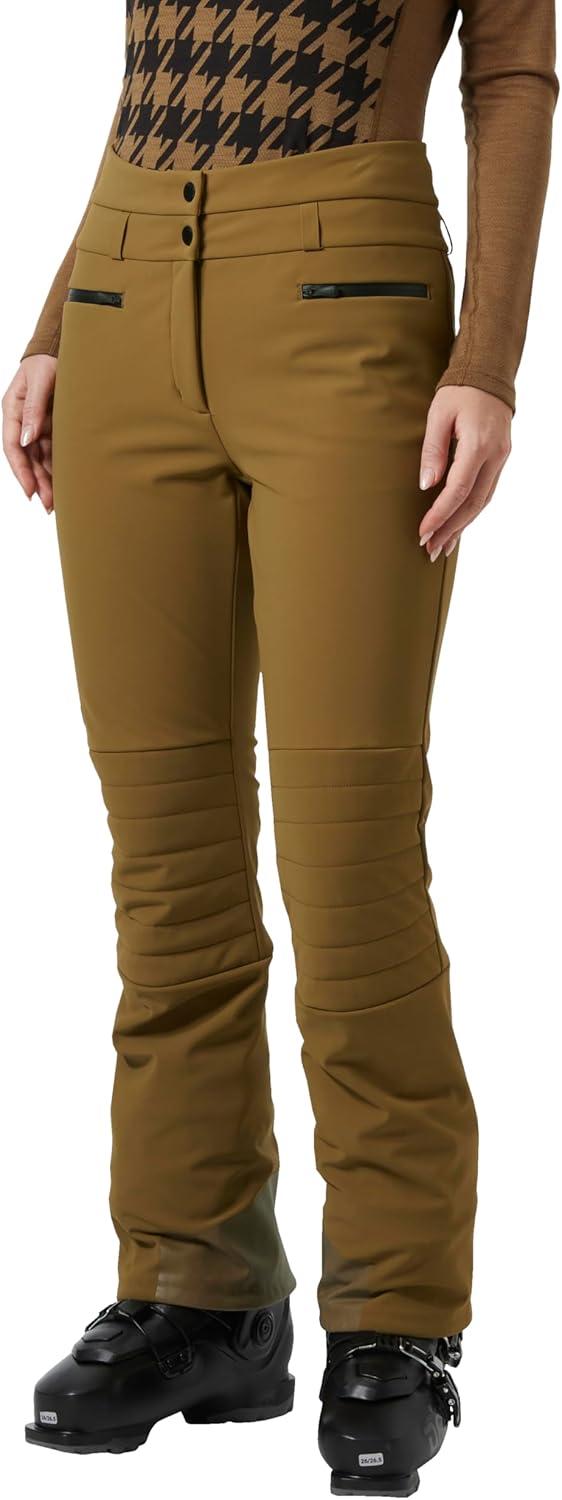 imageHellyHansen Avanti Stretch 20 Pant Womens Waterproof Snow Pant SkiingPants Breathable Windproof Adjustable Waist718 Sepia