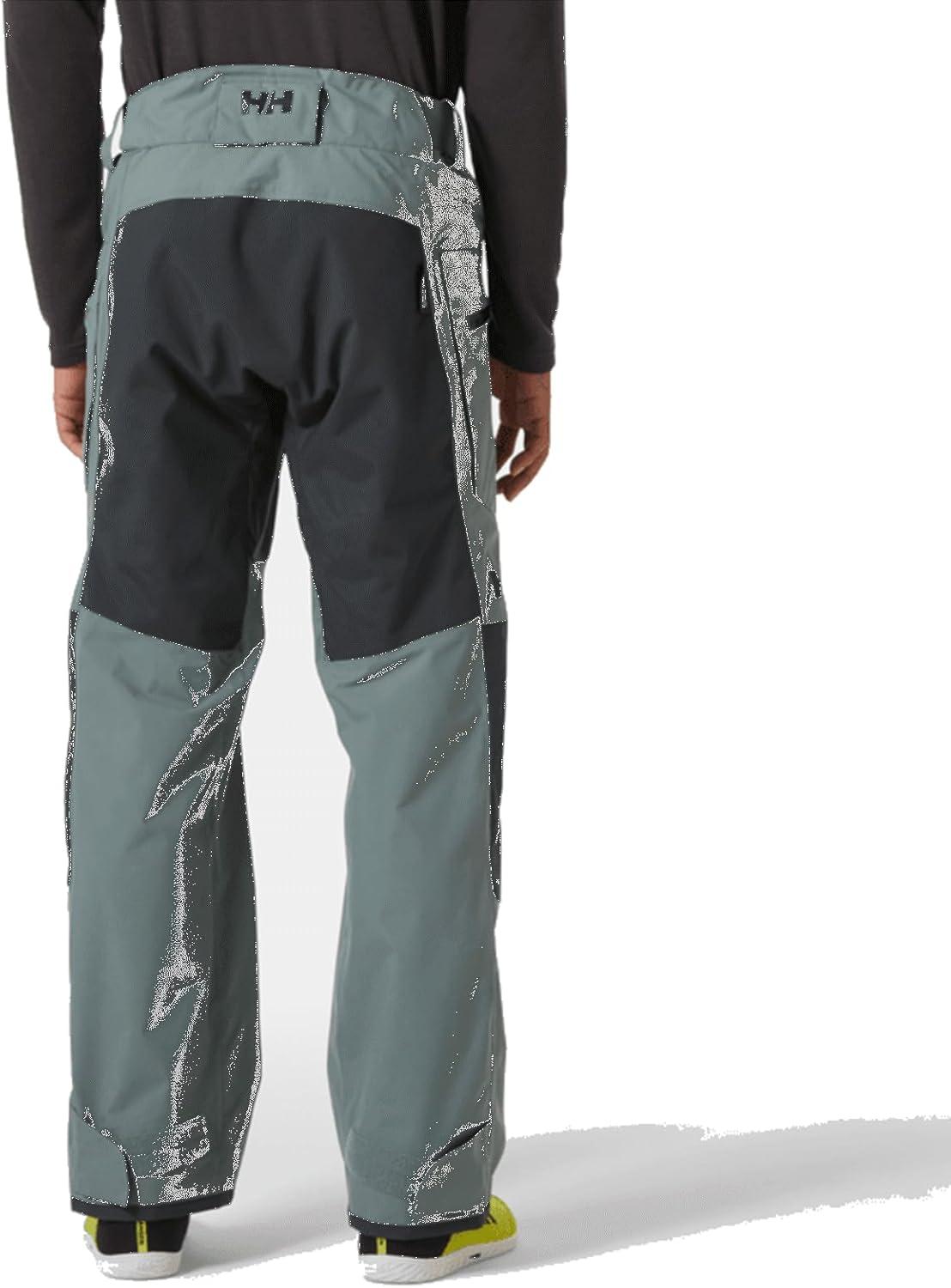imageHellyHansen HP Foil Pant 20 Mens Hiking Pants Waterproof Breathable Lightweight Outdoor Sportswear Durable Fabric485 Grey Cactus
