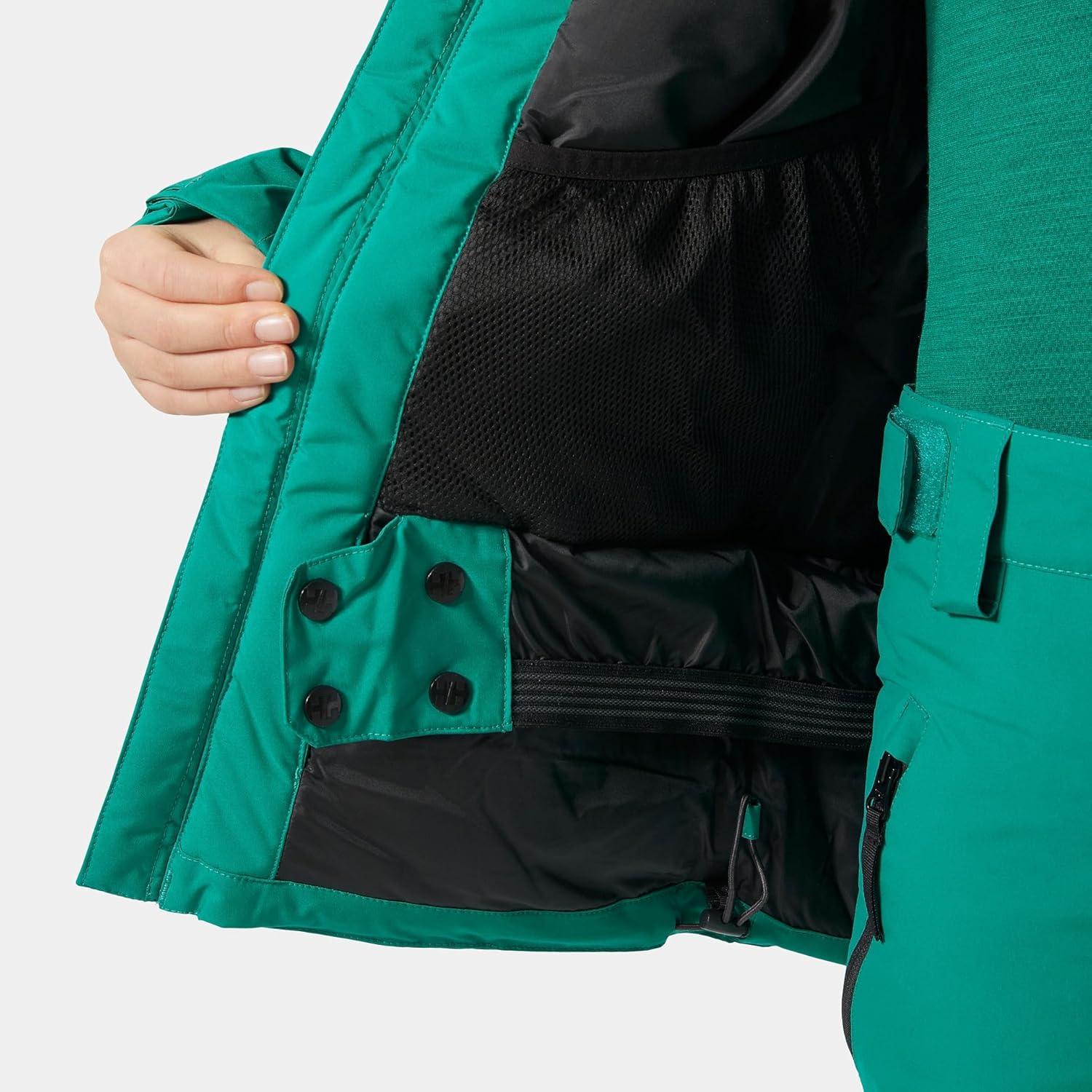 imageHellyHansen Junior Alpha Jacket Waterproof amp Windproof Ideal for Kids Outdoor Adventures Breathable Unisex Design466 Signal Green