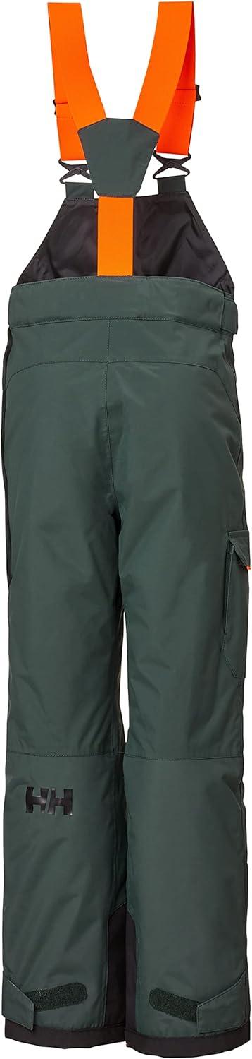 imageHellyHansen Junior Summit 20 Bib Pant Unisex Waterproof Ski amp Snowboard Overalls Adjustable Fit Breathable Durable495 Darkest Spruce