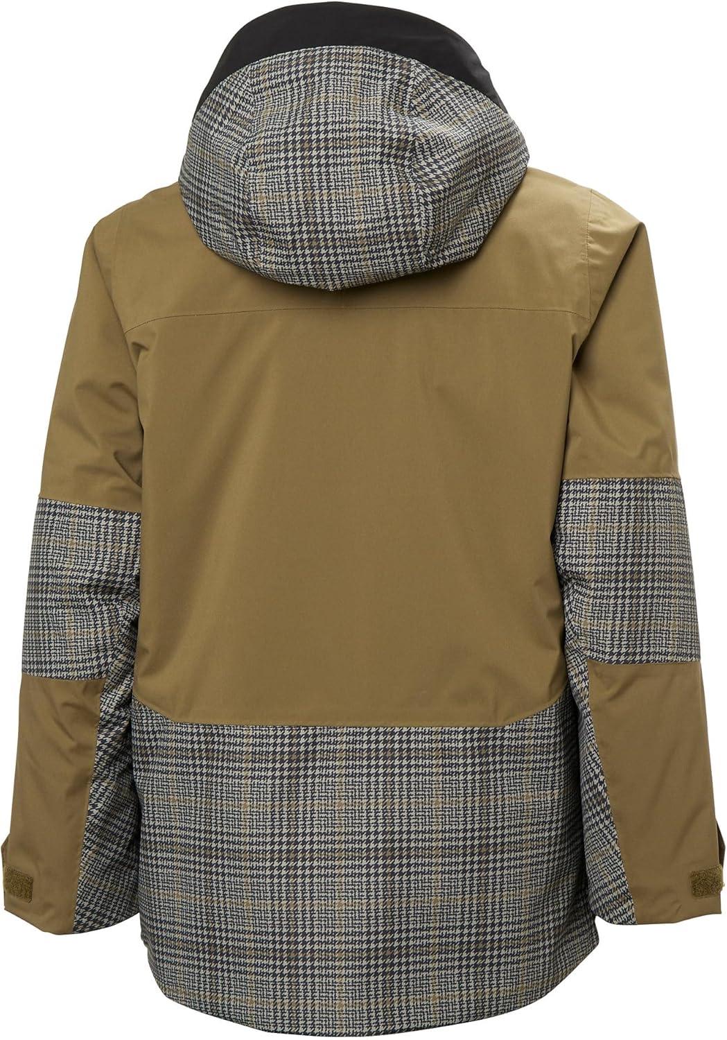imageHellyHansen Junior Summit 20 Jacket Unisex Waterproof Windproof Breathable Youth Outerwear for Outdoor Adventures718 Sepia Aop