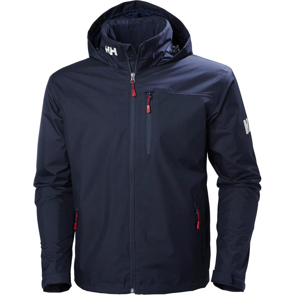 imageHelly Hansen 33874 Mens Crew Hooded Midlayer Jacket597 Navy