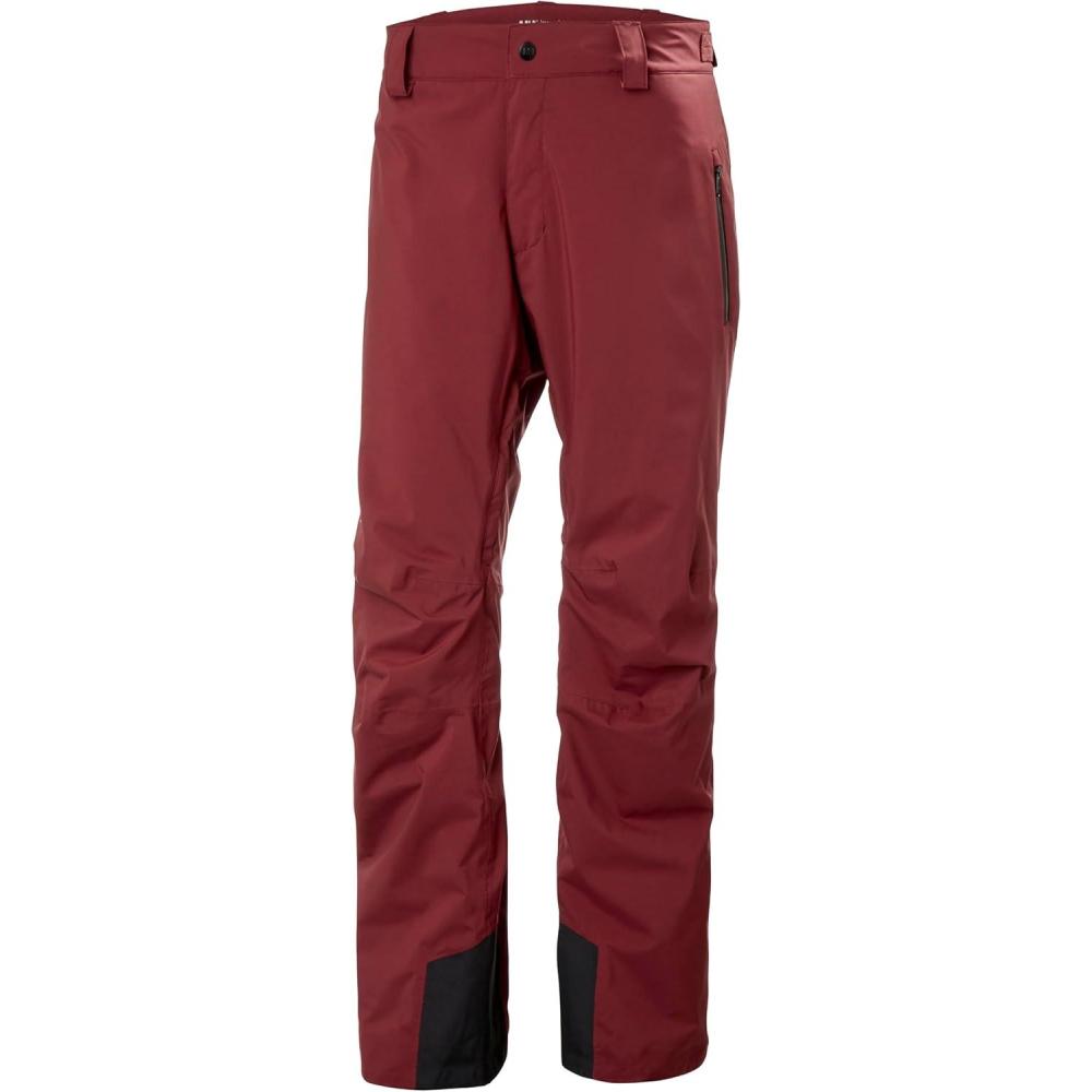imageHelly Hansen Insulated Ski Pants Waterproof Mens Snow Pants Breathable Cold Weather Gear Insulated Work Trousers180 Mars Red