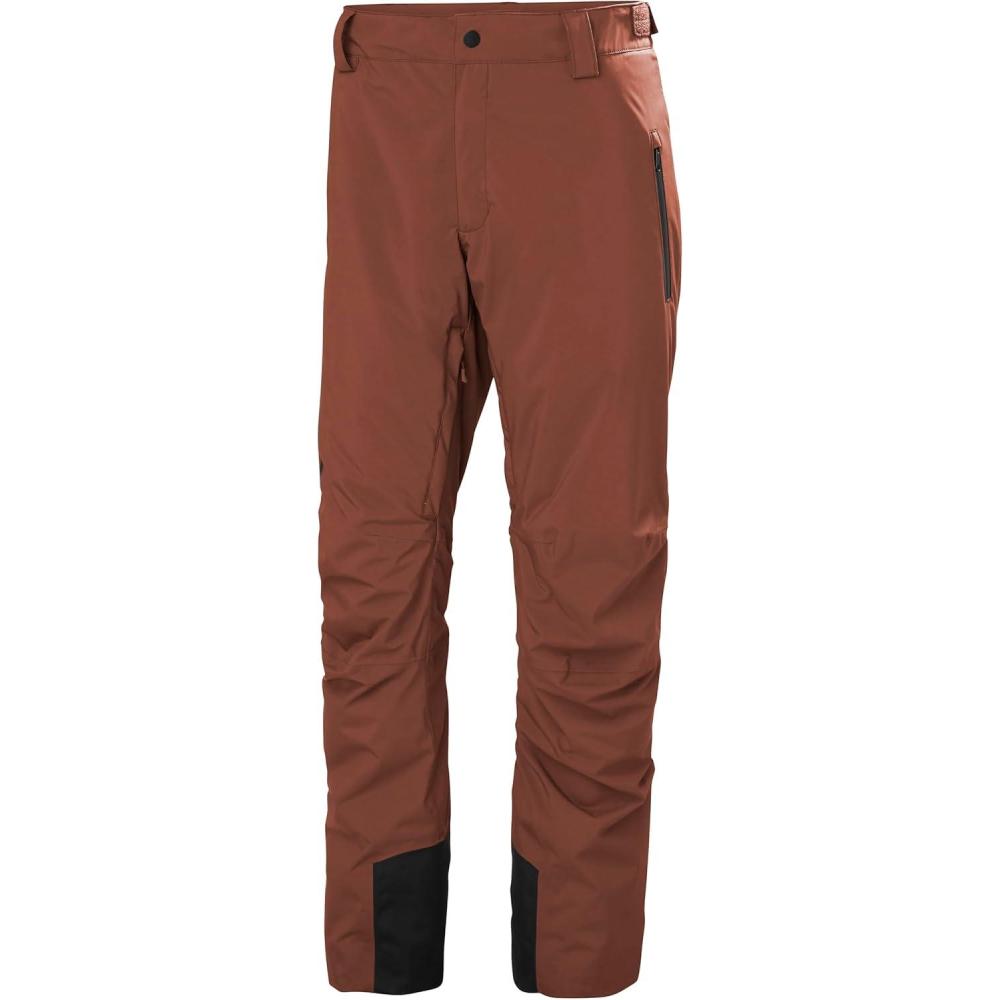 imageHelly Hansen Insulated Ski Pants Waterproof Mens Snow Pants Breathable Cold Weather Gear Insulated Work Trousers301 Iron Oxide