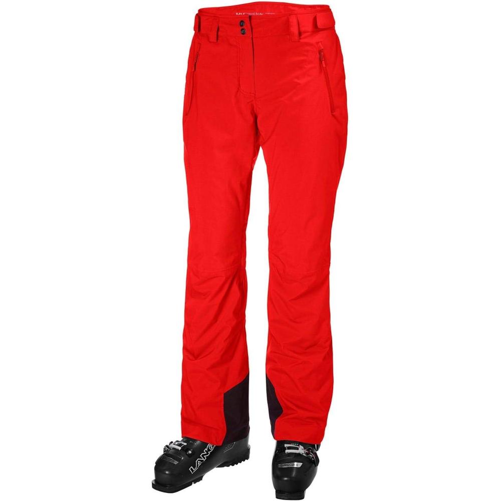 imageHelly Hansen Legendary Insulated Ski Pants for Women Waterproof Windproof Breathable Snow Trousers wPrimaLoft Insulation222 Alert Red