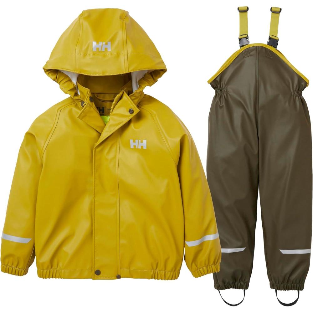 imageHelly Hansen Unisex Kids Bergen 20 Pu Rainset431 Utility Green