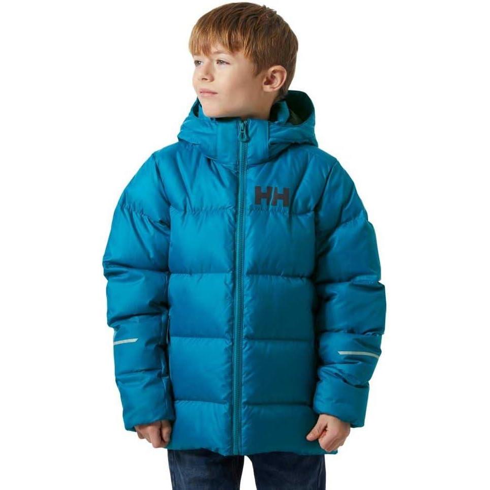 imageHelly Hansen boys Isfjord Down Jacket 20540 Cerulean Blue